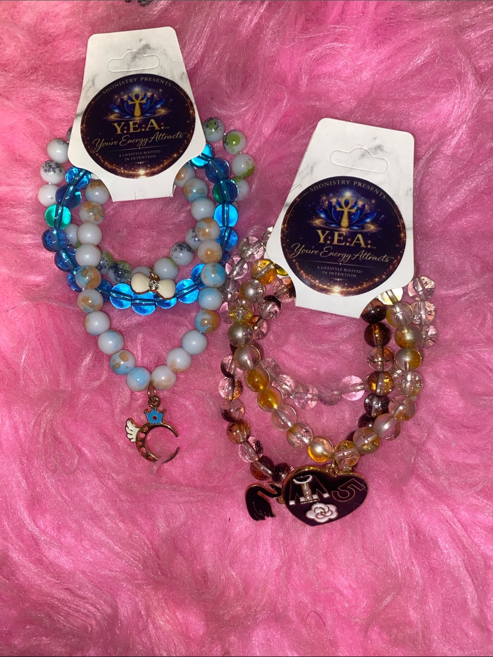 ✨ Y.E.A. “Luxury & Serenity” Bracelet Collection ✨ 2 sets 6 bracelets